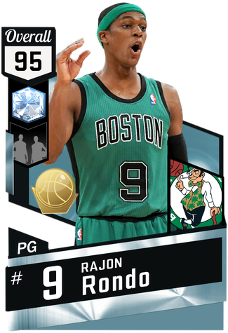 Download '12 Rajon Rondo Diamond Card - Nba 2k Gilbert Arenas - Full ...