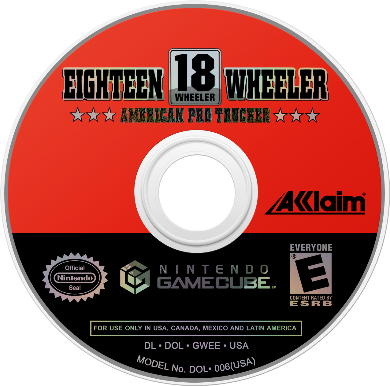 18 Wheeler - Resident Evil Zero [gamecube Game] (1280x1280), Png Download