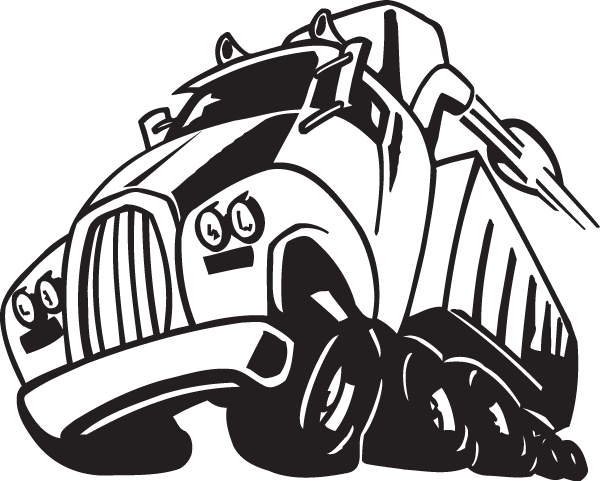 Semi Decals (600x481), Png Download