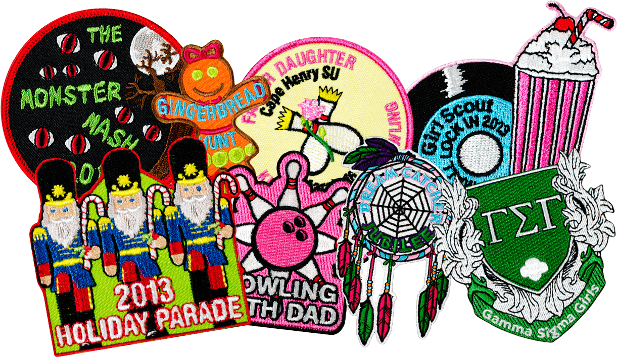 Girl Scout Patches (1308x723), Png Download