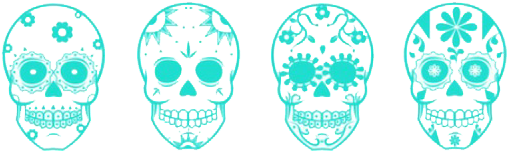 Wanderlust Tumblr Banner - Tattoo Calavera De Azucar (521x252), Png Download