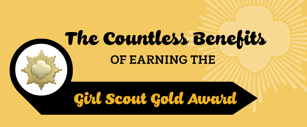 Girl Scouts Of The Usa (1060x440), Png Download