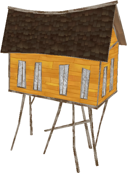 Download Zip Archive - Hello Neighbor Art House (750x650), Png Download