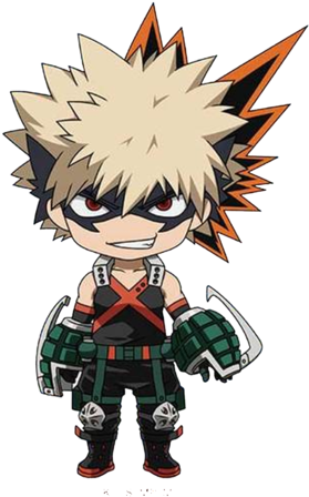 Products/hero Bakugo New2 - My Hero Academia Keychains (480x480), Png Download