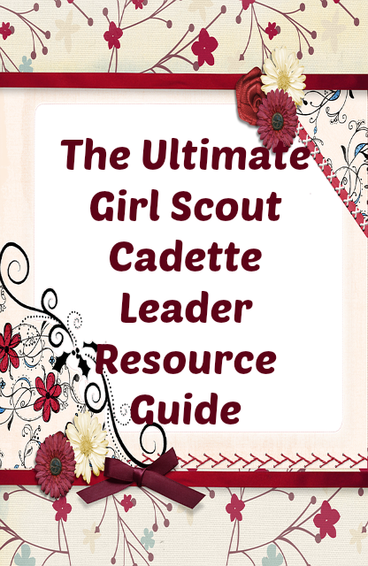 The Ultimate Girl Scout Cadette Leader Resource Guide - Mom's Blank Cookbook [book] (416x640), Png Download