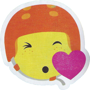 Emojis De Soy Luna Para Dibujar (350x348), Png Download
