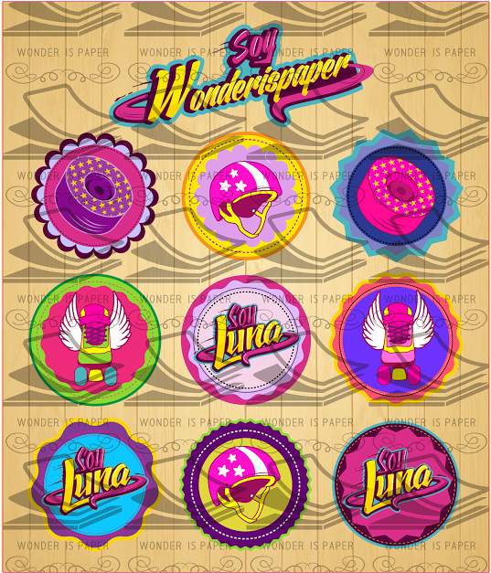 Hoy Amanecí Lista Para Vectorizar Y Esta Mañana He - Logotipo De Soy Luna Para Editar (548x640), Png Download