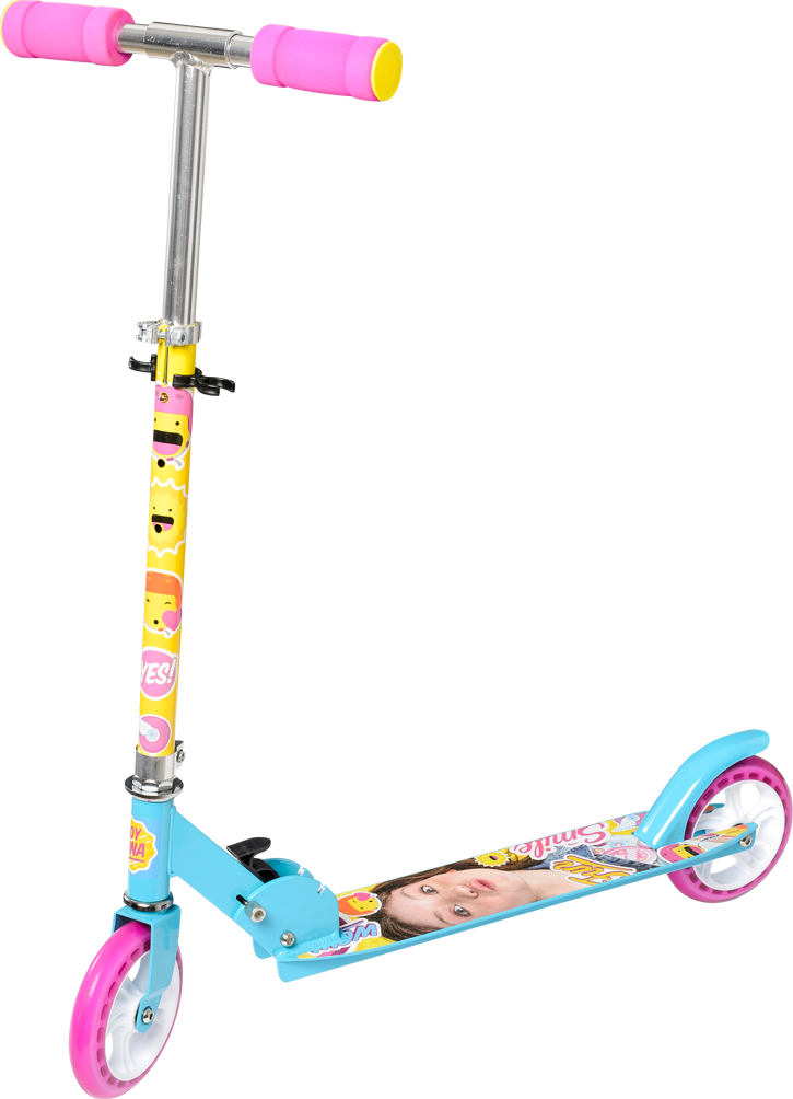 Soy Luna Big Wheel Scooter, , Large - Kick Scooter (725x1004), Png Download