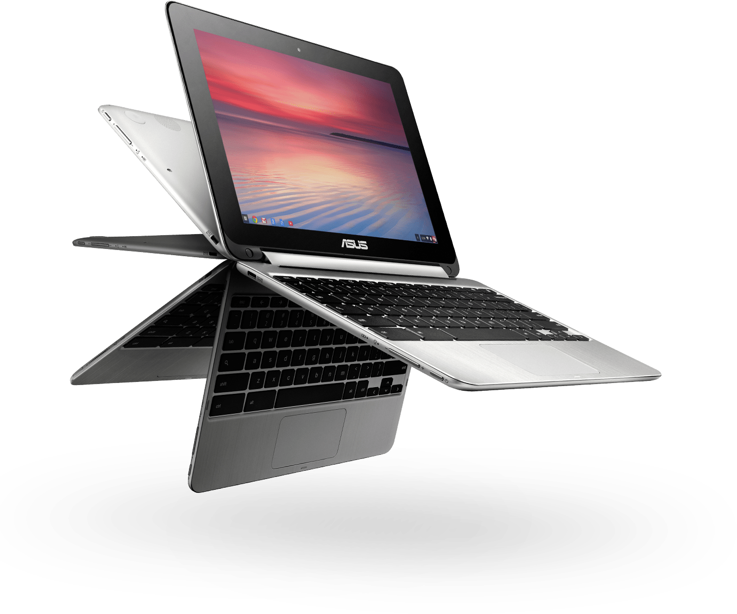Asus Chromebook Flip C302ca - Asus Flip Touch Screen Chromebook (1435x1196), Png Download