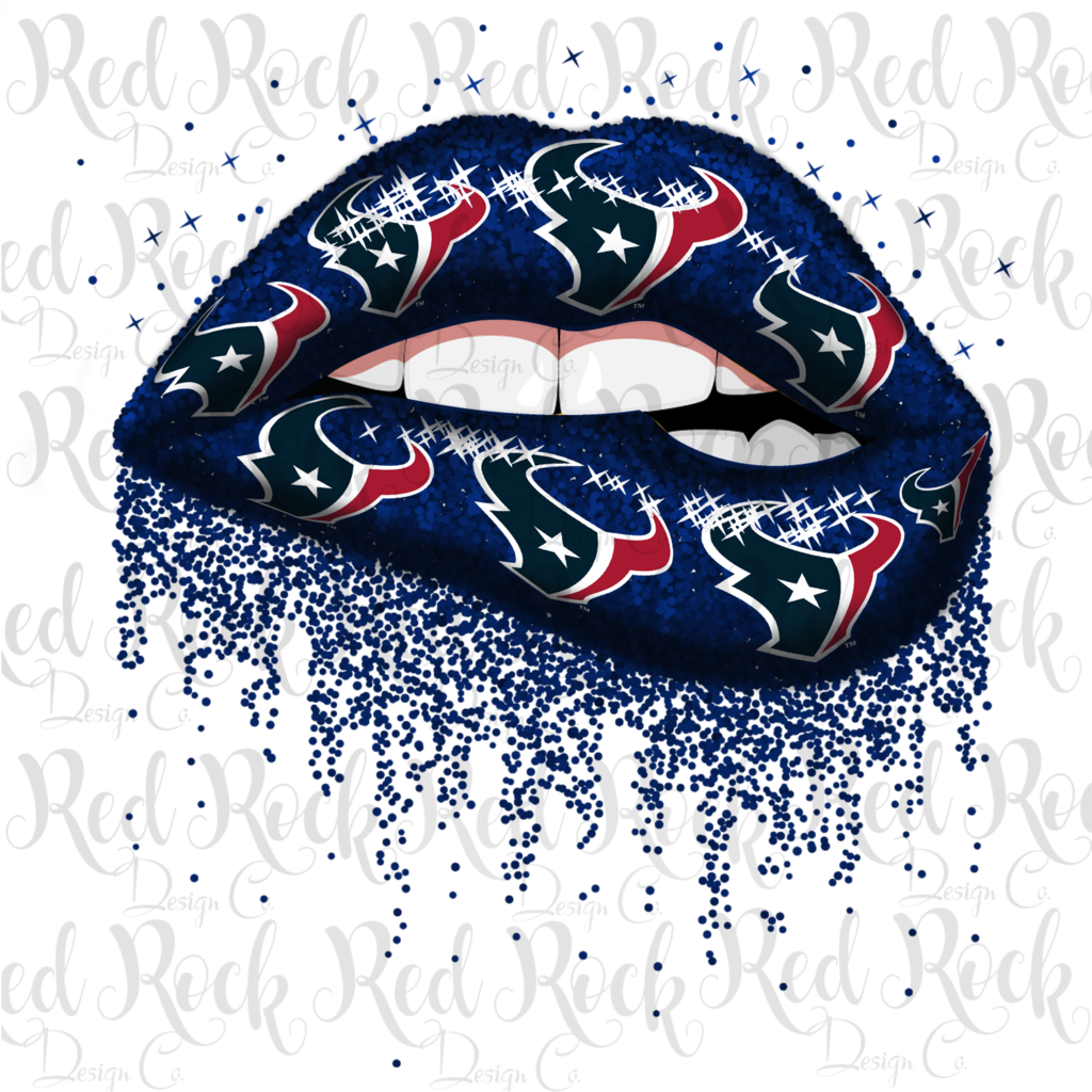 Houston Texans Lips - Tailgate Toss Tailgate Toss Bean Bag (set (1024x1024), Png Download