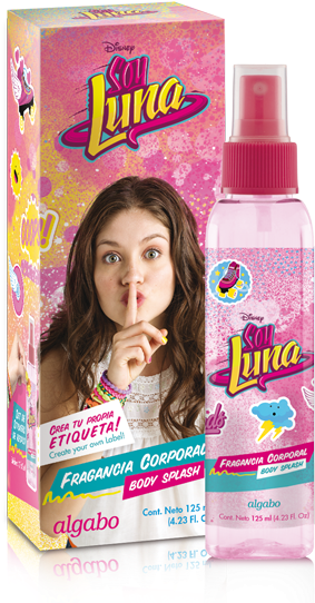 Body Splash - Perfumes De Soy Luna (436x600), Png Download