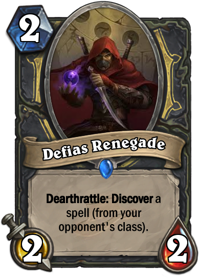 Seems Like A Really Cool Concept To Me, As I Love Burgle - New Hunter Cards (400x543), Png Download