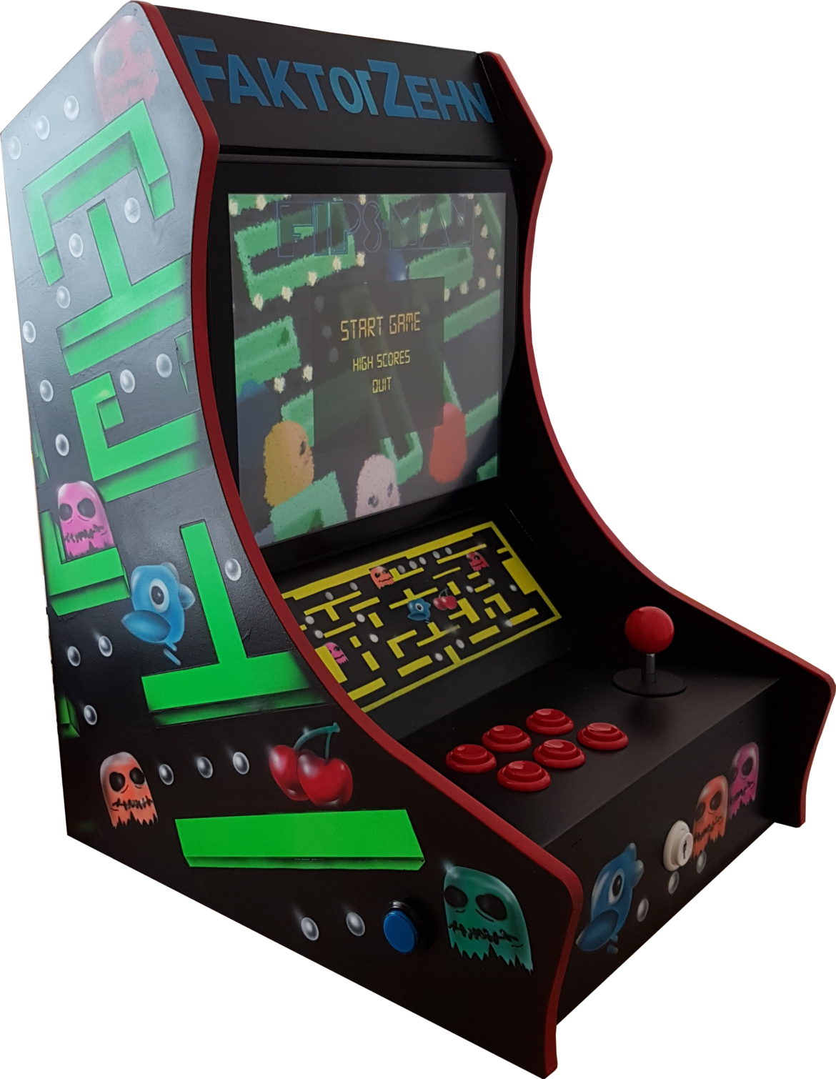 Der Fertige Spielautomat - Video Game Arcade Cabinet (1170x1510), Png Download