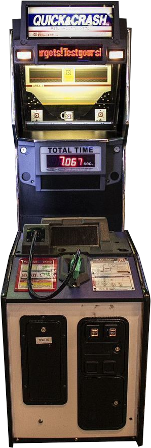 Game Library - Quick And Crash Arcade (654x900), Png Download