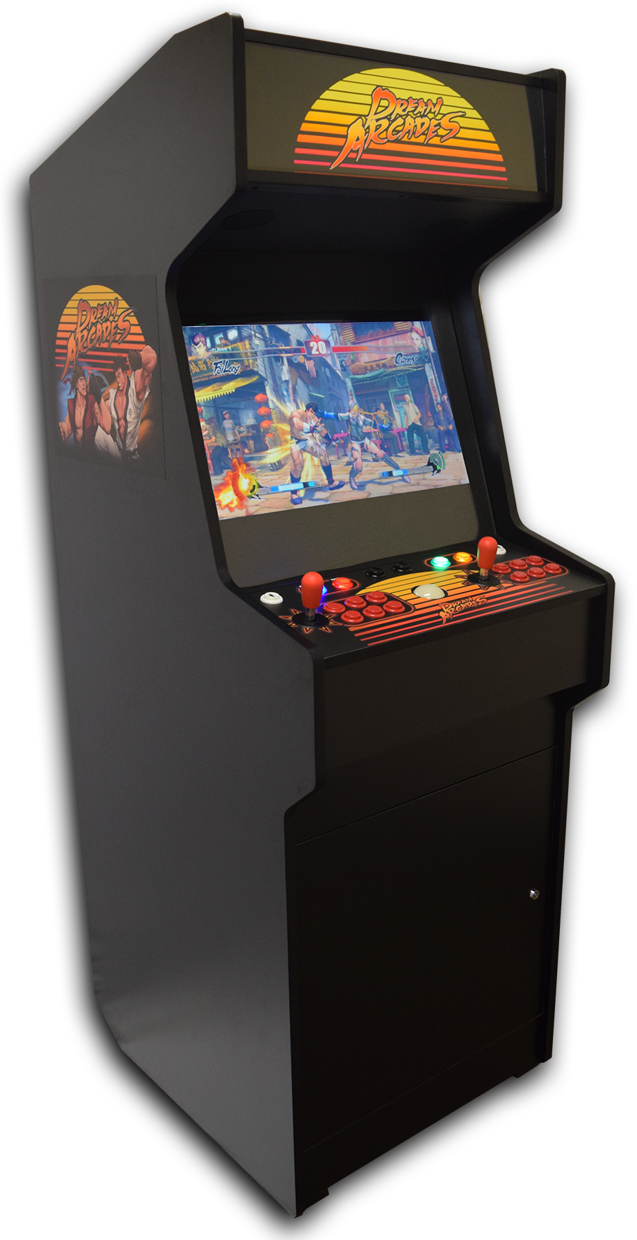 Dreamcade Fighter Edition - Arcade Game (925x1800), Png Download