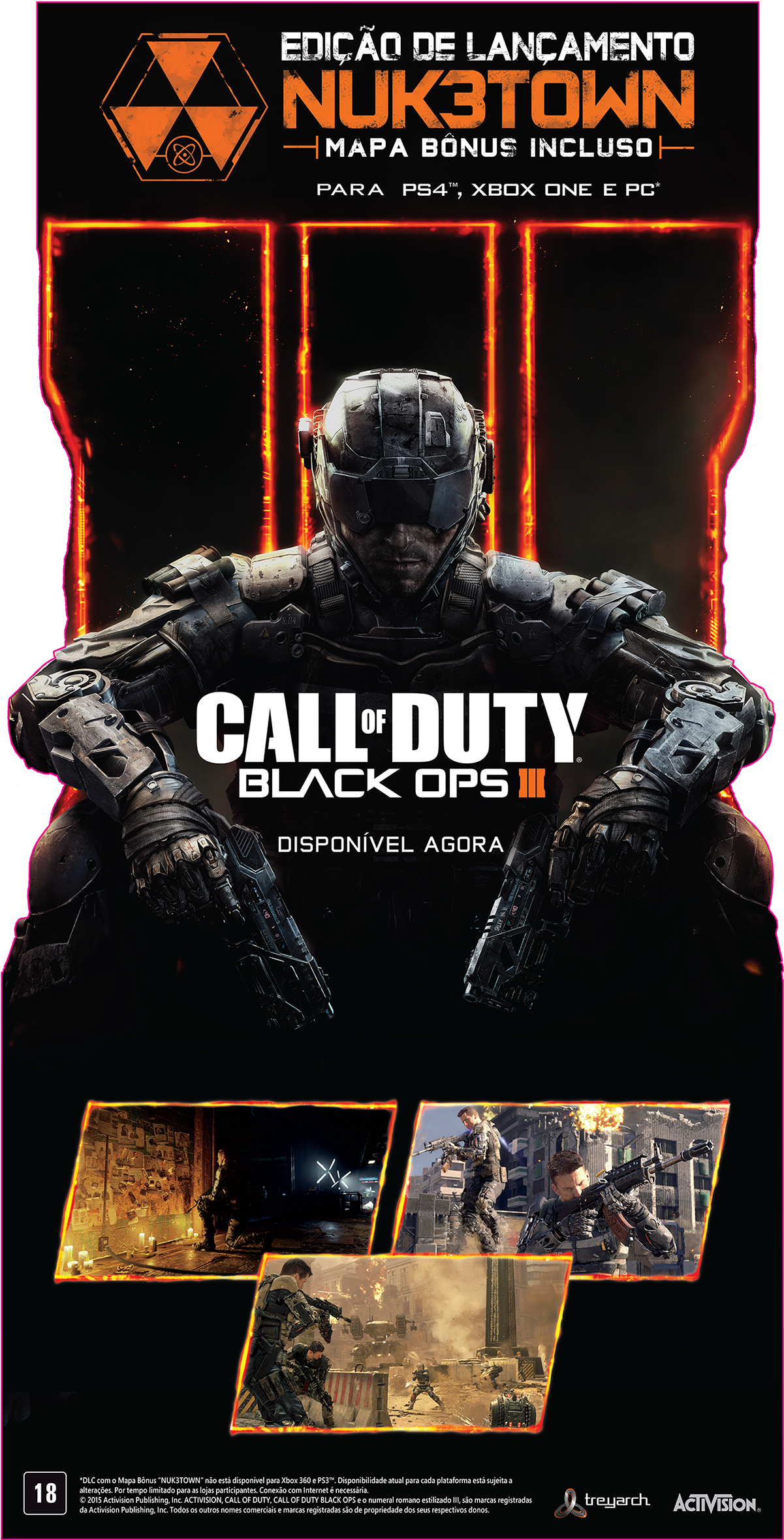 Thank You - Activision Call Of Duty: Black Ops 3 Pc (1200x2377), Png Download