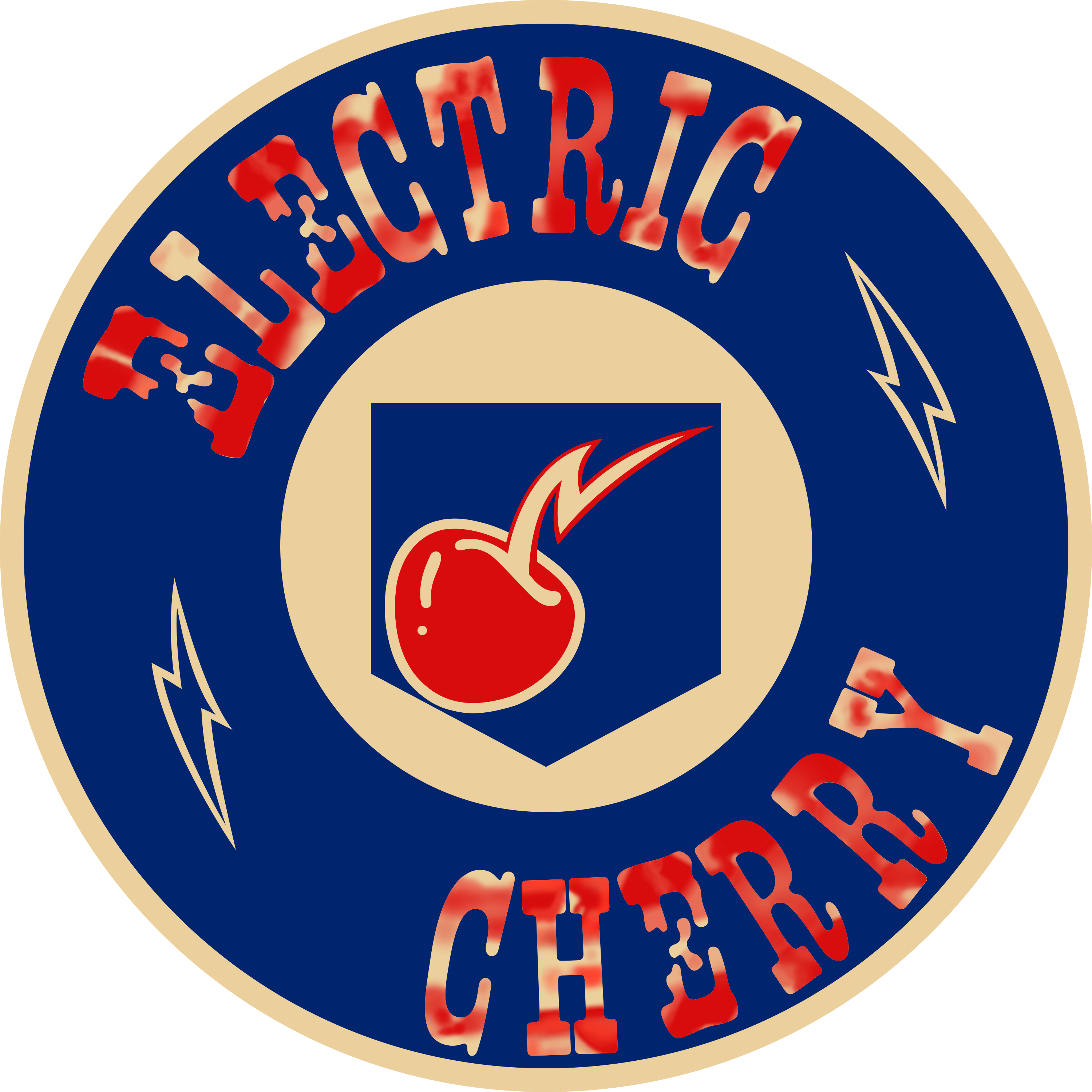 Electric Cherry Logo From Treyarch Zombies Would Be - Cherry Electric Logo (3000x3000), Png Download