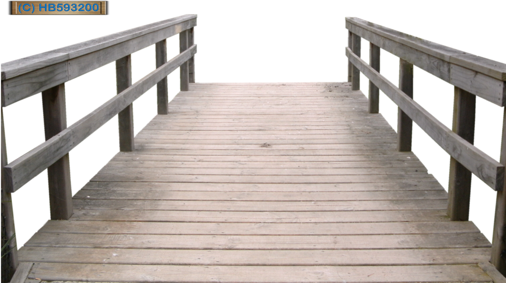 Wood Dock Png - Wood Bridge Png (1024x588), Png Download