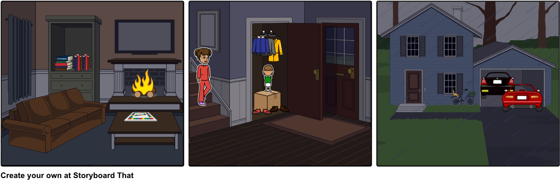 Dream House, Livingroom, Walkway - Storyboard (1164x385), Png Download