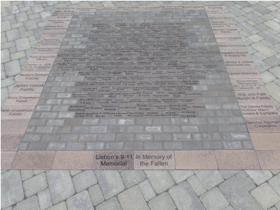 Arrow Pointing Up First Photo Bricks With Names Of - 9 11memorial Glade Cobblestone (400x400), Png Download