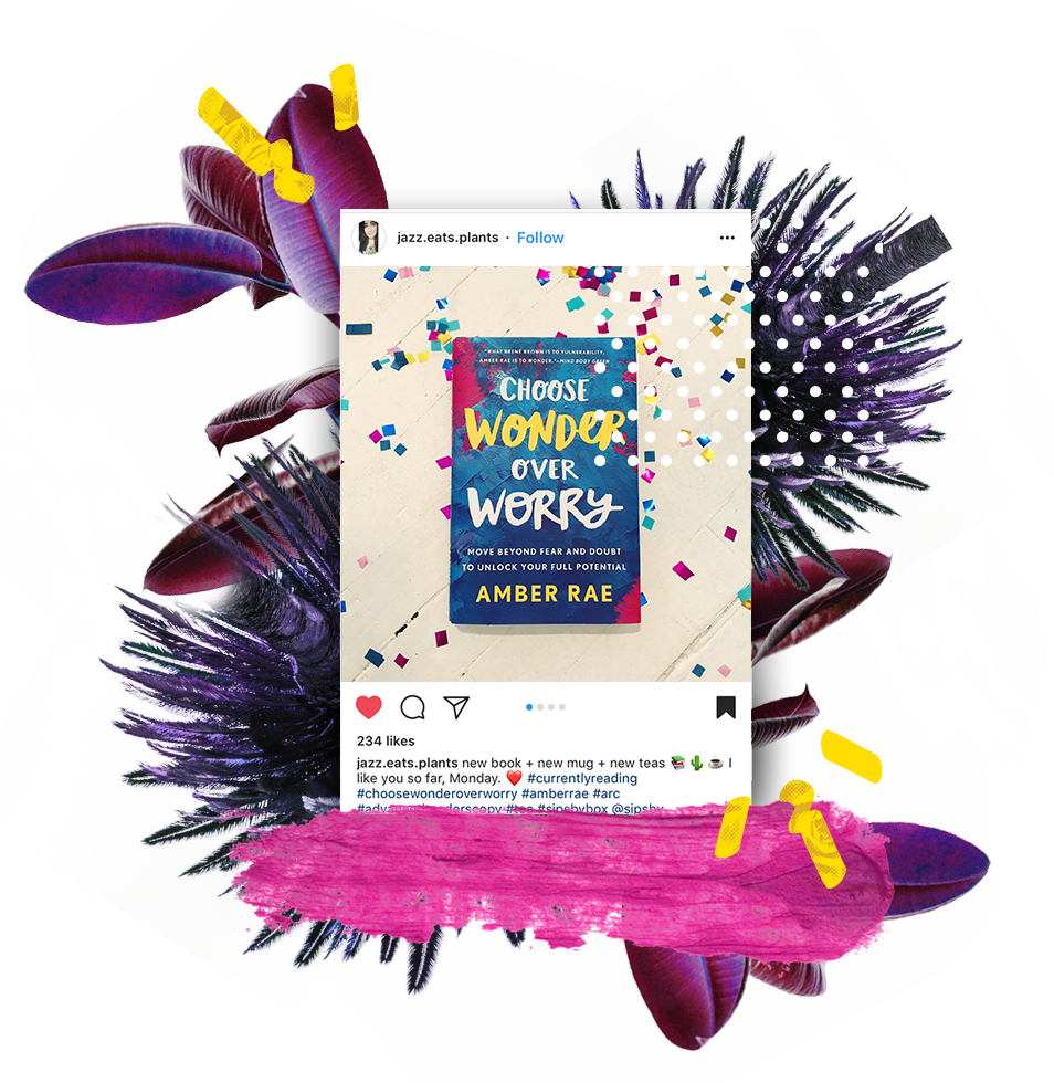 Share-insta - Choose Wonder Over Worry: Move Beyond Fear (954x980), Png Download