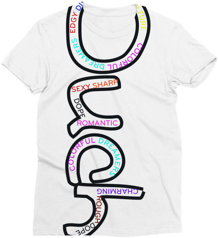Ouch Creatives Unite ﻿classic Sublimation Women's T-shirt - Woman (1024x1024), Png Download