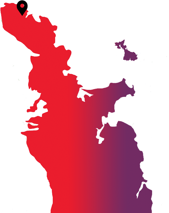 Coromandel Coastal Walkway - Hauraki Gulf (680x739), Png Download