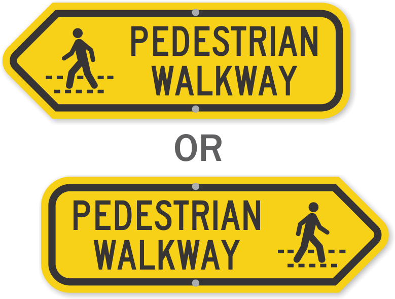 Zoom, Price, Buy - Lyle Tr-037-18da Traffic Sign, 24 X 18in, Bk/yel, Dmd (800x800), Png Download