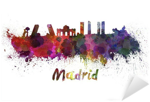 Skyline Madrid (400x400), Png Download