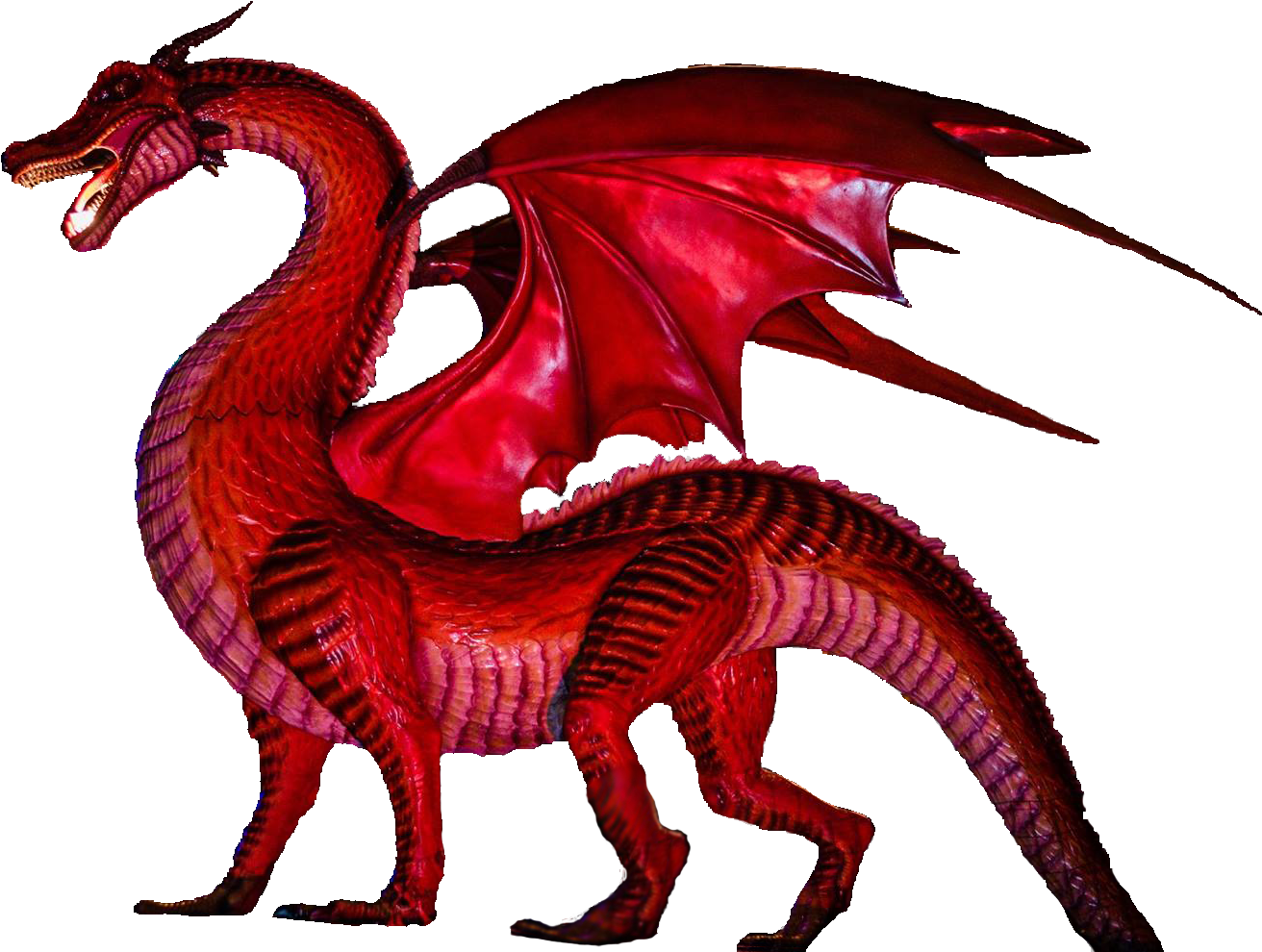 Go To Image - Dragon Red (1332x1000), Png Download