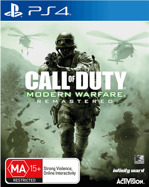 Call Of Duty Cod Modern Warfare Remastered (600x600), Png Download