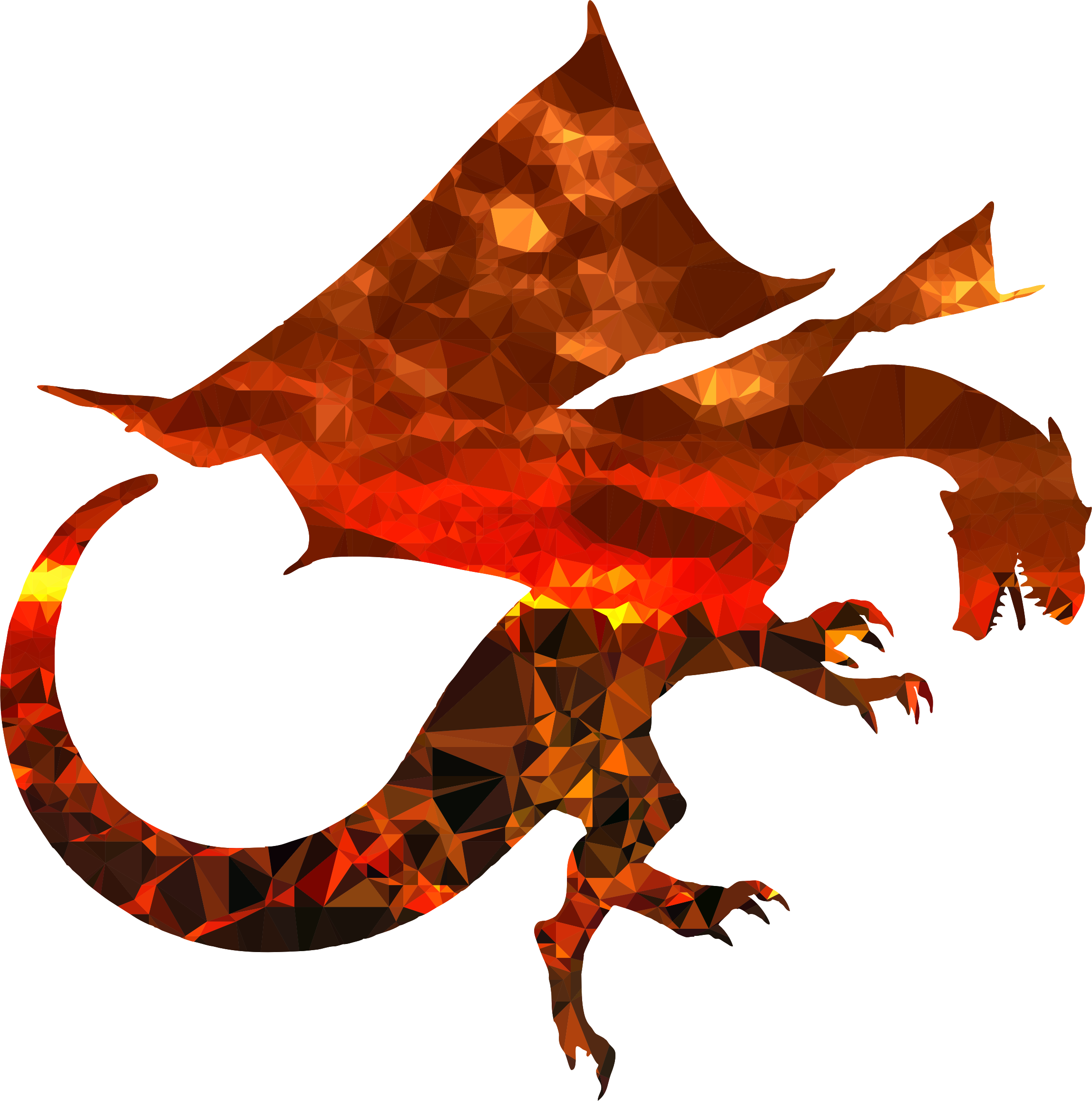 This Free Icons Png Design Of Magma Dragon (2296x2314), Png Download