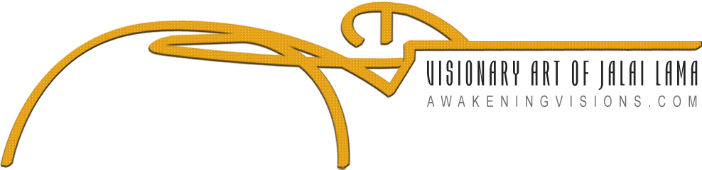 Visionary Art Of Jalai Lama Logo - Art (1794x488), Png Download