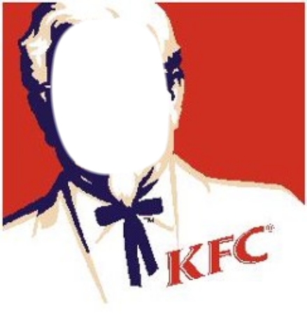 Share On Twitter - Had His Fried Chicken Recipe Rejected By More Than (439x450), Png Download