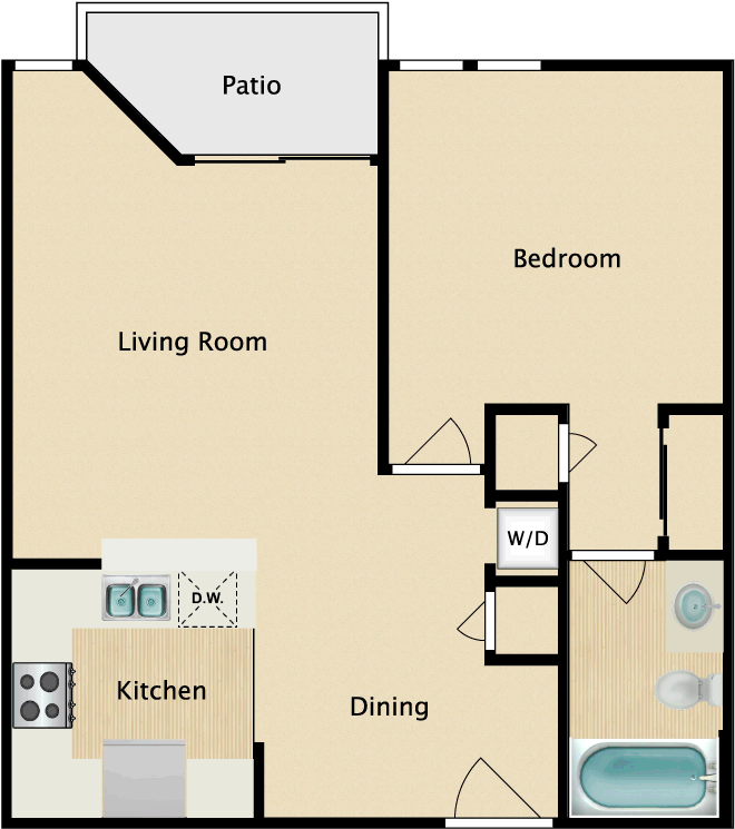 Amalfi - Floor Plan (750x750), Png Download