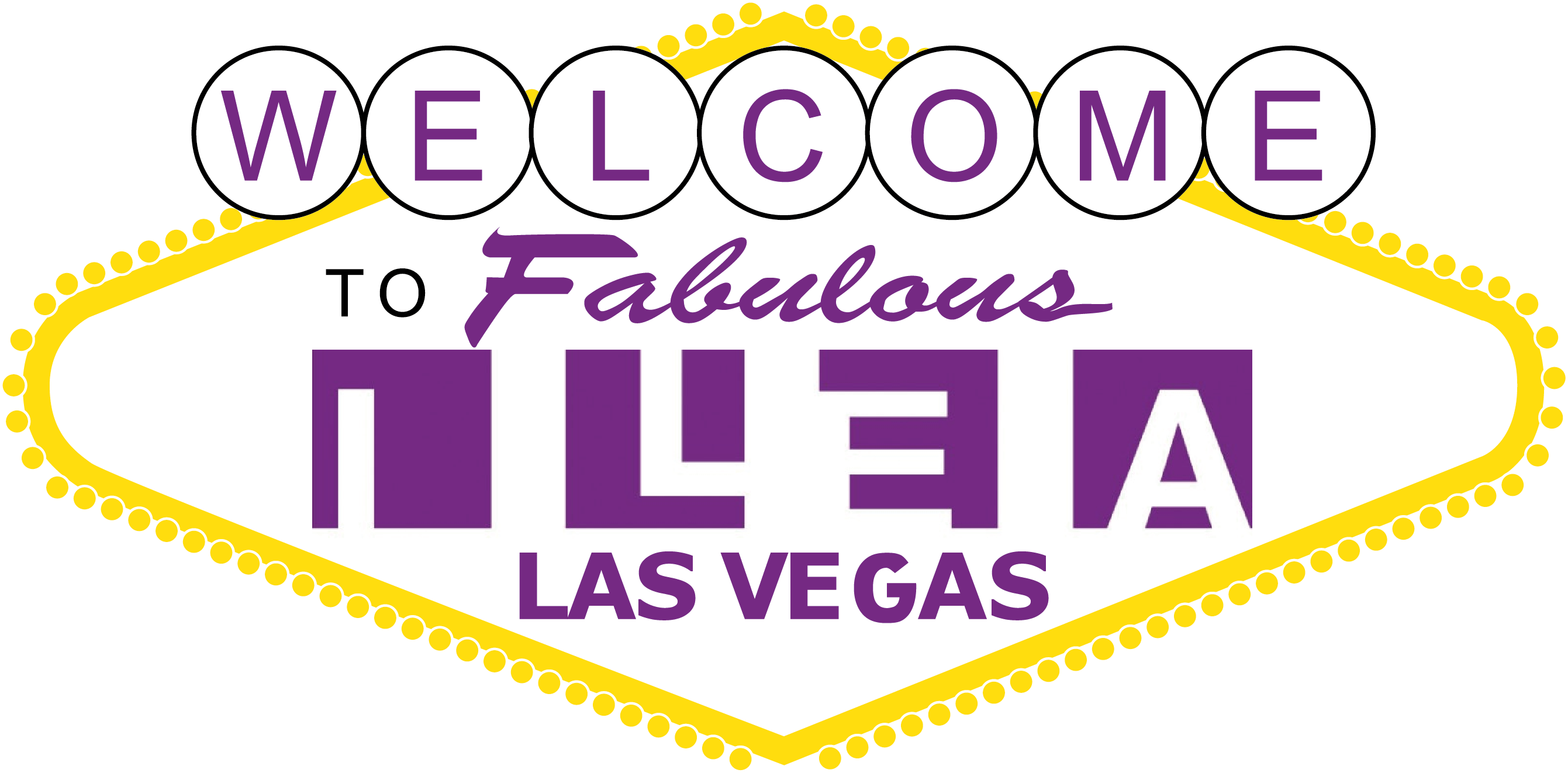 Welcome To Fabulous Ilea Las Vegas - Vegas Sign (2682x1322), Png Download
