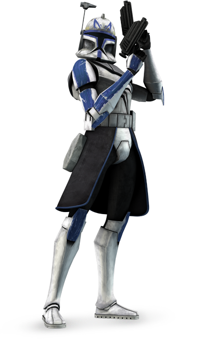 Rex Detail - Star Wars The Clone Wars Captain Rex (388x662), Png Download