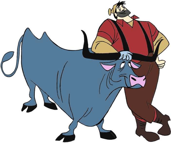Nyan Cat Drawing At Getdrawings - Paul Bunyan And Babe Disney (720x603), Png Download