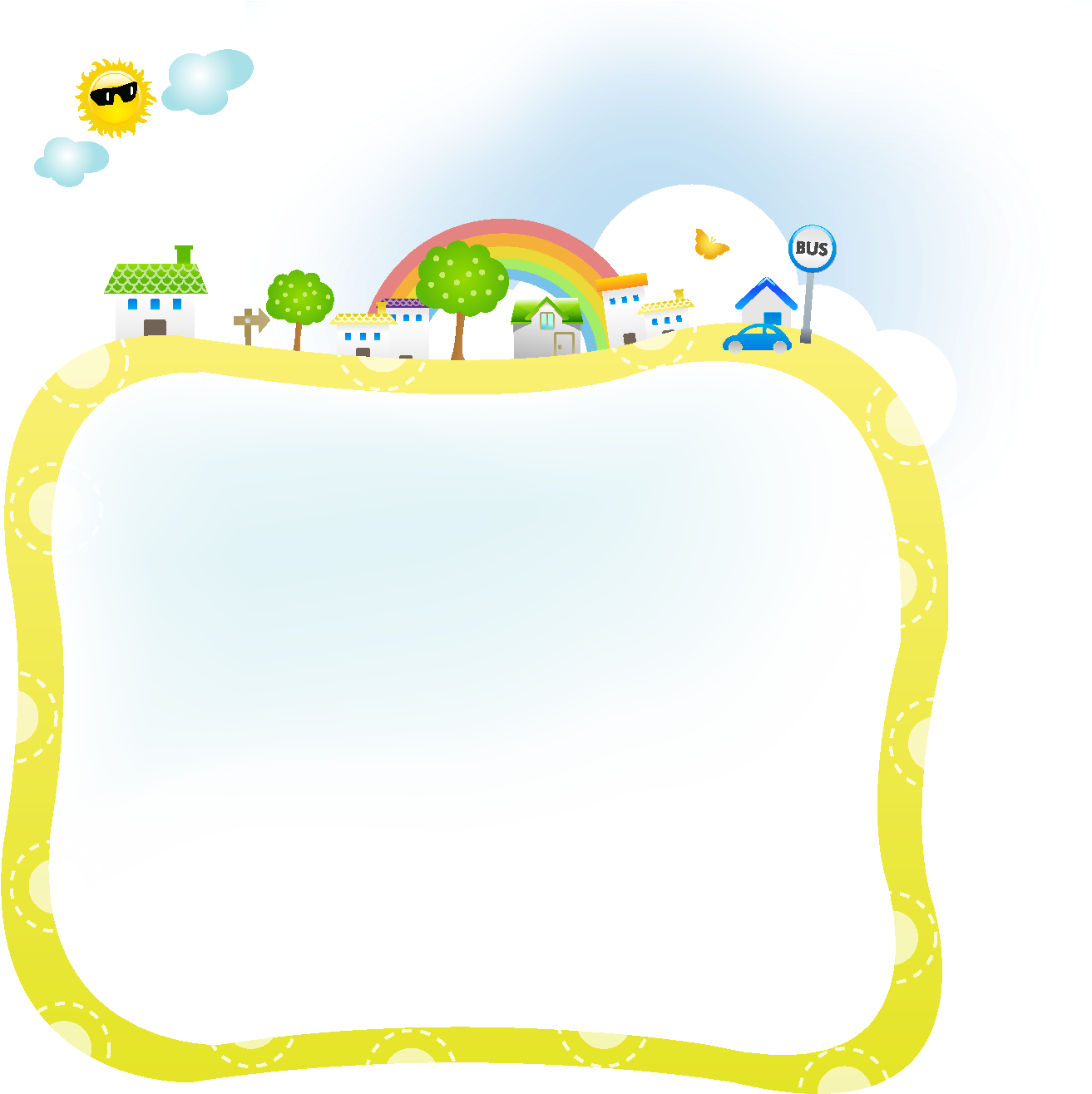 Minimalistic Square Ornament Vector - Cartoon (1772x1378), Png Download