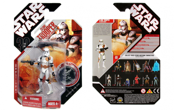 Star Wars 30th Anniversary Figures (600x600), Png Download