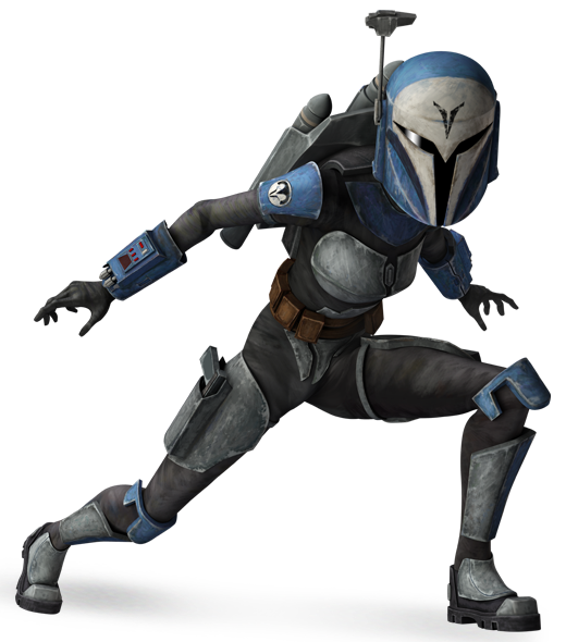 Latestcb=20160910193221 - Star Wars Clone Wars Mandalorian (520x590), Png Download