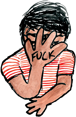 Fuck My Life - Comics (400x400), Png Download