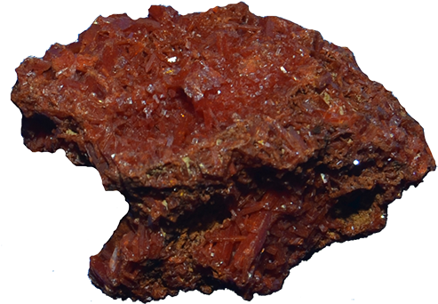 Crocoite (500x351), Png Download