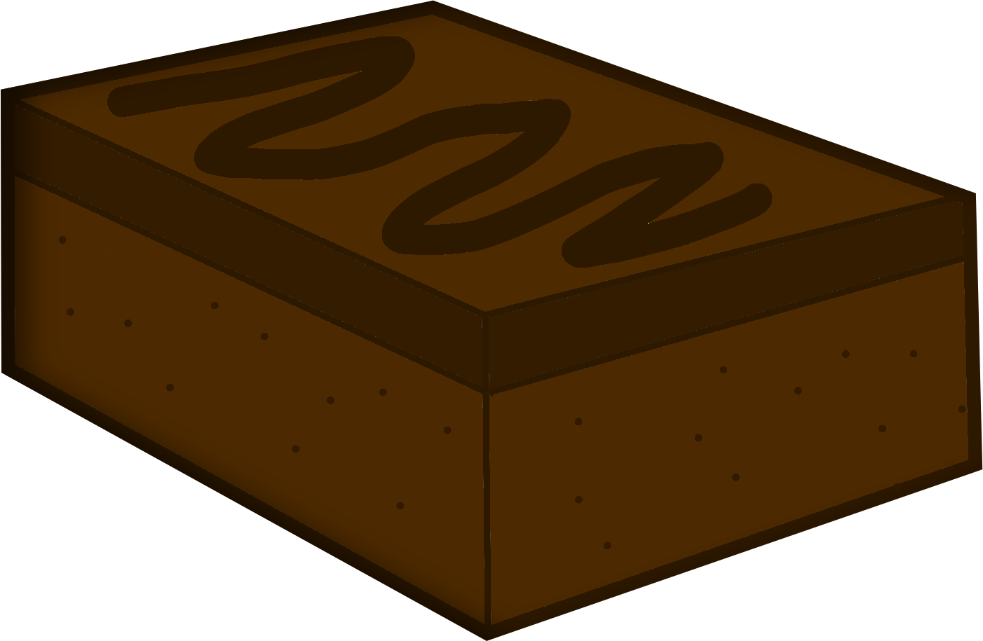 Brownie - Box (1402x915), Png Download