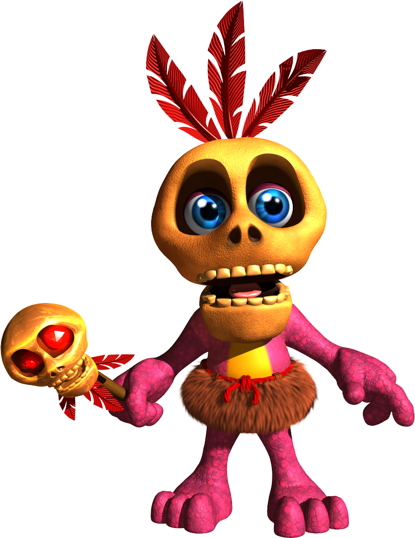 Mumbotooie1 - Banjo Kazooie Mumbo Jumbo (900x1125), Png Download