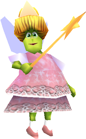 Brentilda Winkybunion - Gruntilda Sister (332x482), Png Download