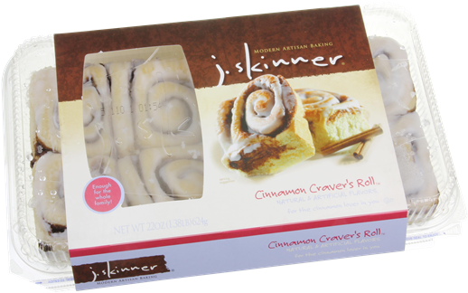 Skinner Cinnamon Craver's Roll - J. Skinner Cinnamon Craver's Roll - 22 Oz (600x374), Png Download