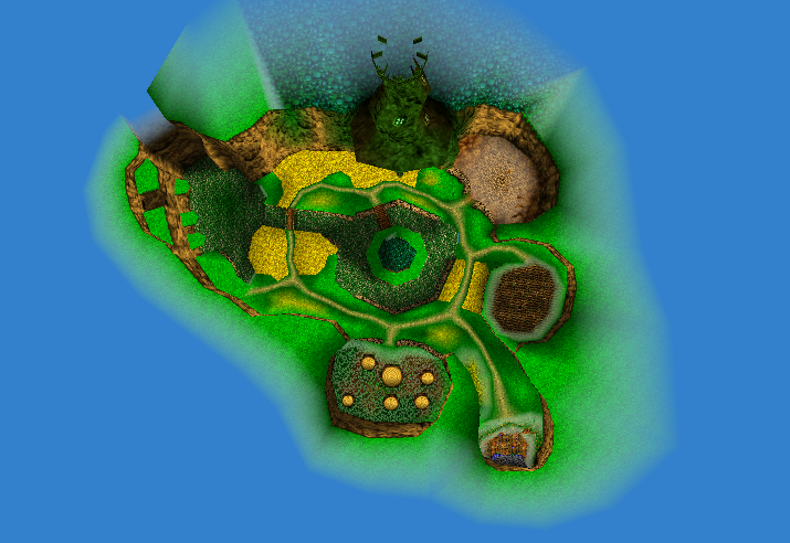 8b8ab0 Screen 857pm - Banjo Kazooie Grunty's Revenge Spiral Mountain (715x492), Png Download