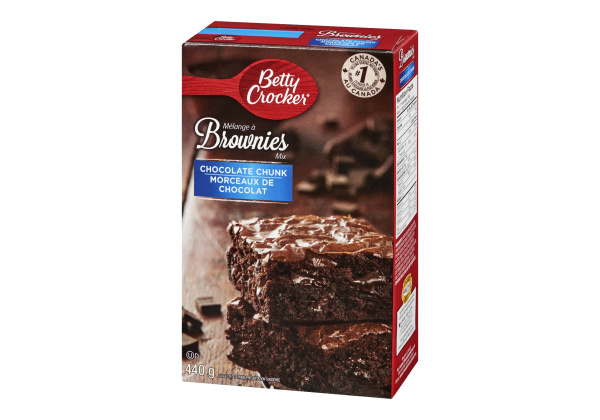 Betty Crocker Brownies Chocolate Chunk (600x420), Png Download