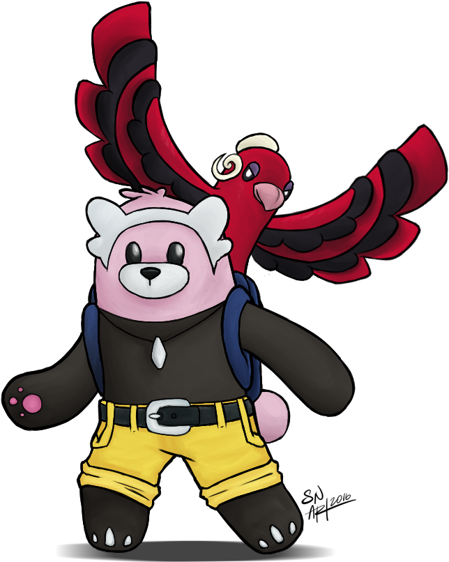 Banjo Kazooie//bewear Oricorio//crossover I'm Slowly - Banjo-kazooie (720x822), Png Download